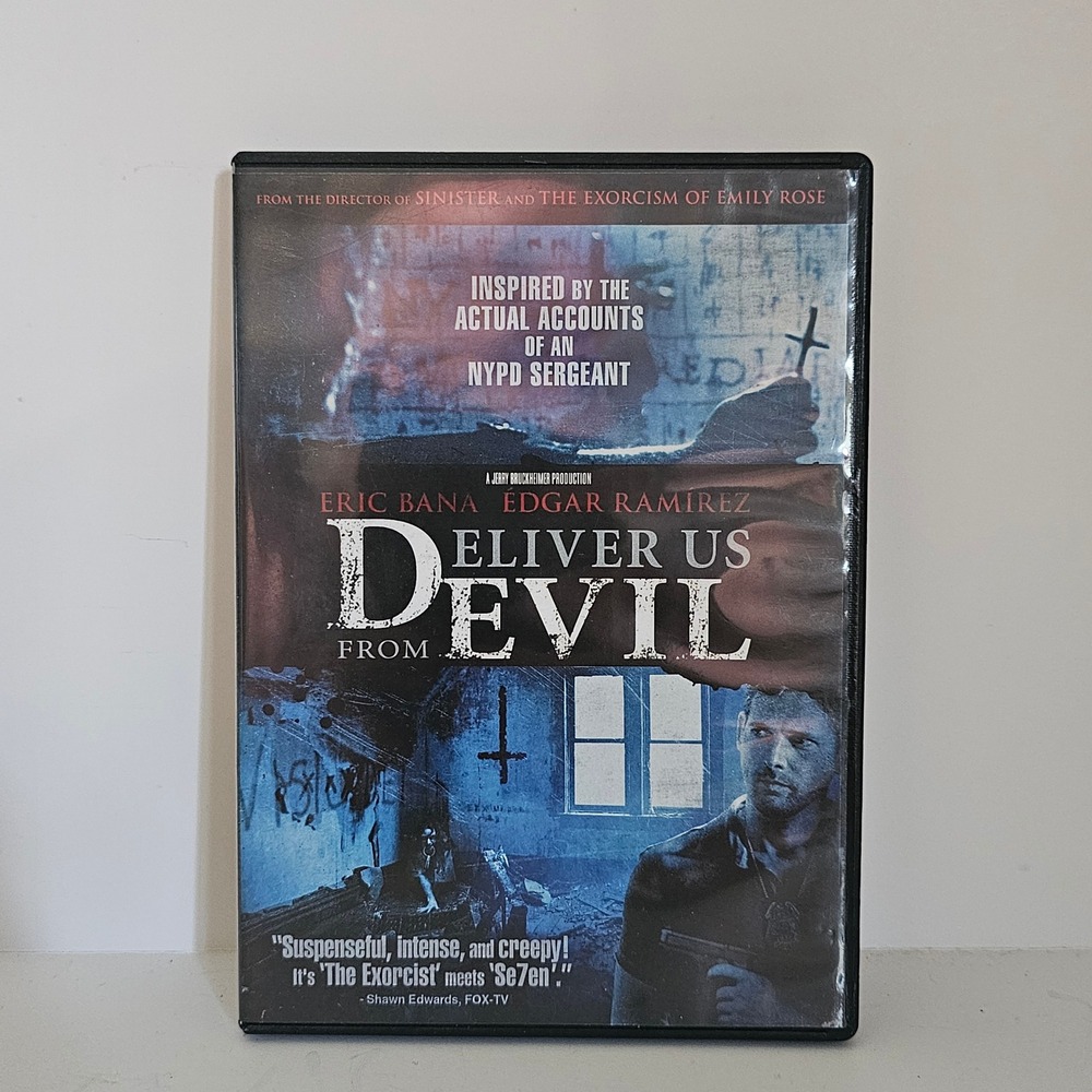 Deliver Us From Evil DVD Eric Bana Edgar Ramirez Supernatural Horror Movie